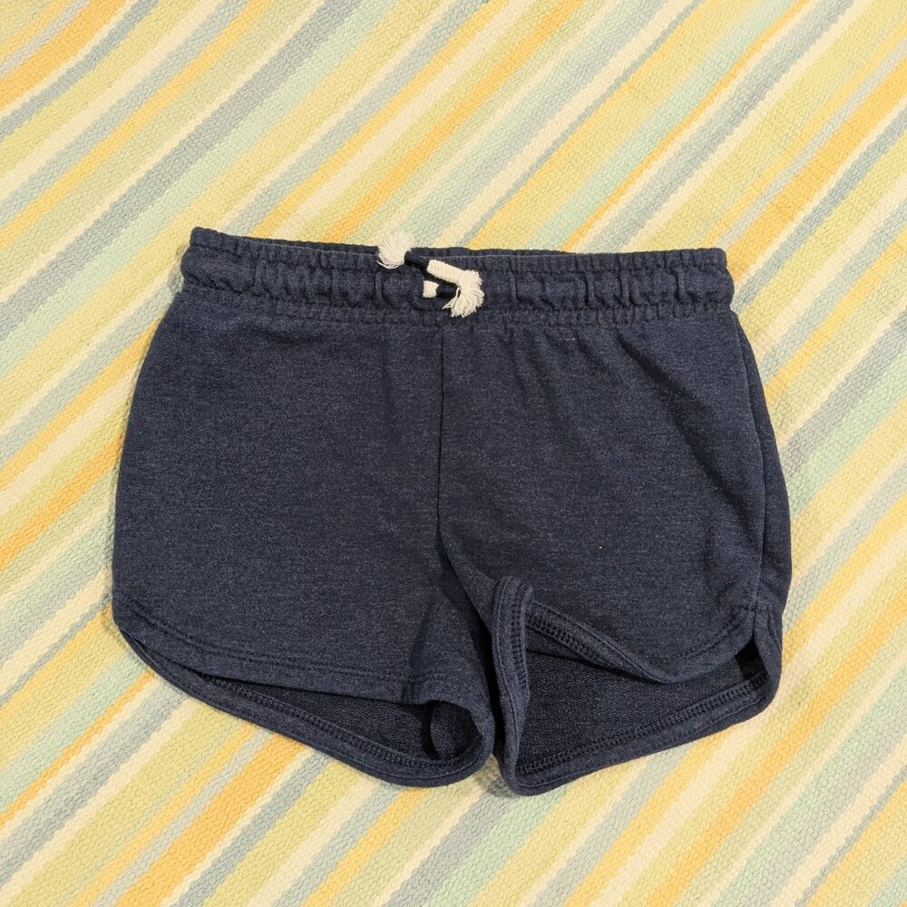 Girls Cat and Jack Navy blue pull on shorts size 6/6x